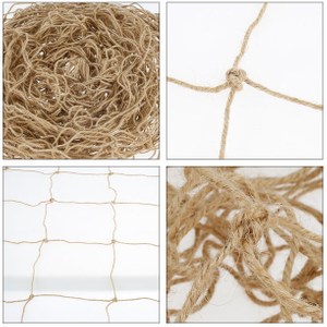 Jute trellis netting 