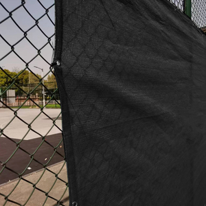 Black Privacy fence screen 
